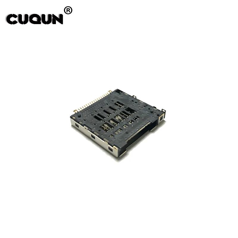 닌텐도 스위치 NS lite에 대한 원래의 새로운 GameCard 슬롯 소켓 인터페이스와 콘솔 카드 슬롯