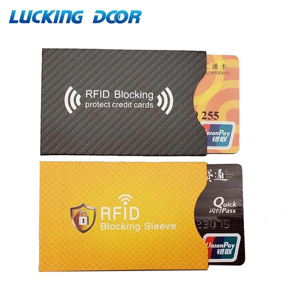 

20Pcs Aluminium RFID Card Holder Blocking Bank Anti thief Wallet Protect Case Credit Cards Case Safety Reader Smart Shield New