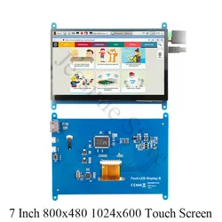 7 Inch HDMI-compatible 800x480 1024x600 USB Capacitive Touch Screen 7.0