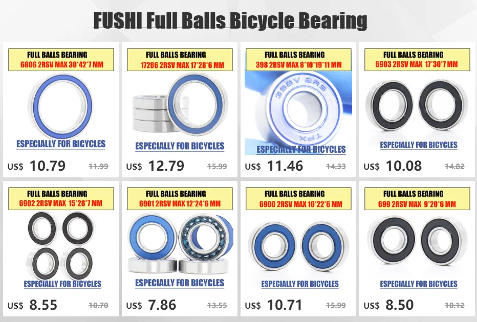 698 2RSV MAX Lager 8*19*6mm 4 Stücke C2 Volle Kugeln Fahrrad Pivot Reparatur Teile 698 2RS RSV Kugellager 698-2RS 698LLU – Detail 1