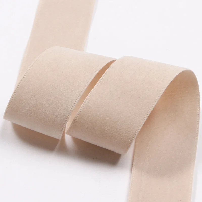 10 Yards 25MM 38MM Wildlederband in Unifarben für Haaraccessoires, DIY-Bastelarbeiten, handgefertigt Y2021120702 – Detail 8