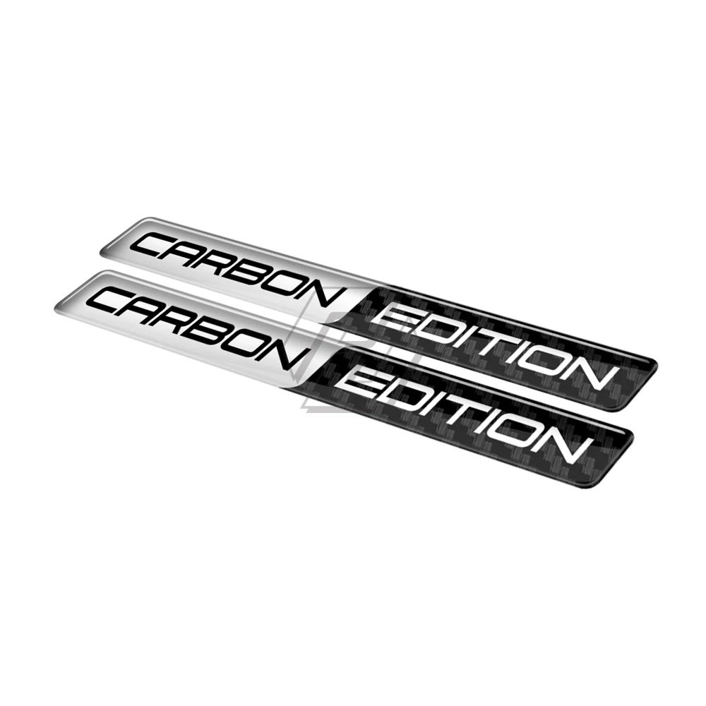 For Triumph BMW Honda Suzuki Kawasaki Yamaha Ducati 3D Motorcycle Carbon Edition Sticker