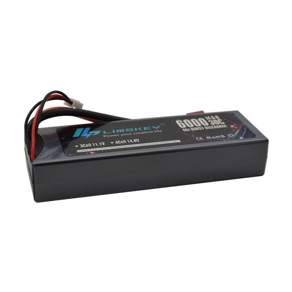 Limskey 6000MAh RC Pin LiPo Cho RC 2S 30C LiPo 7.4V Cho Xe Đua Xe Xe Tải Xe Tăng losi Chém Truggy