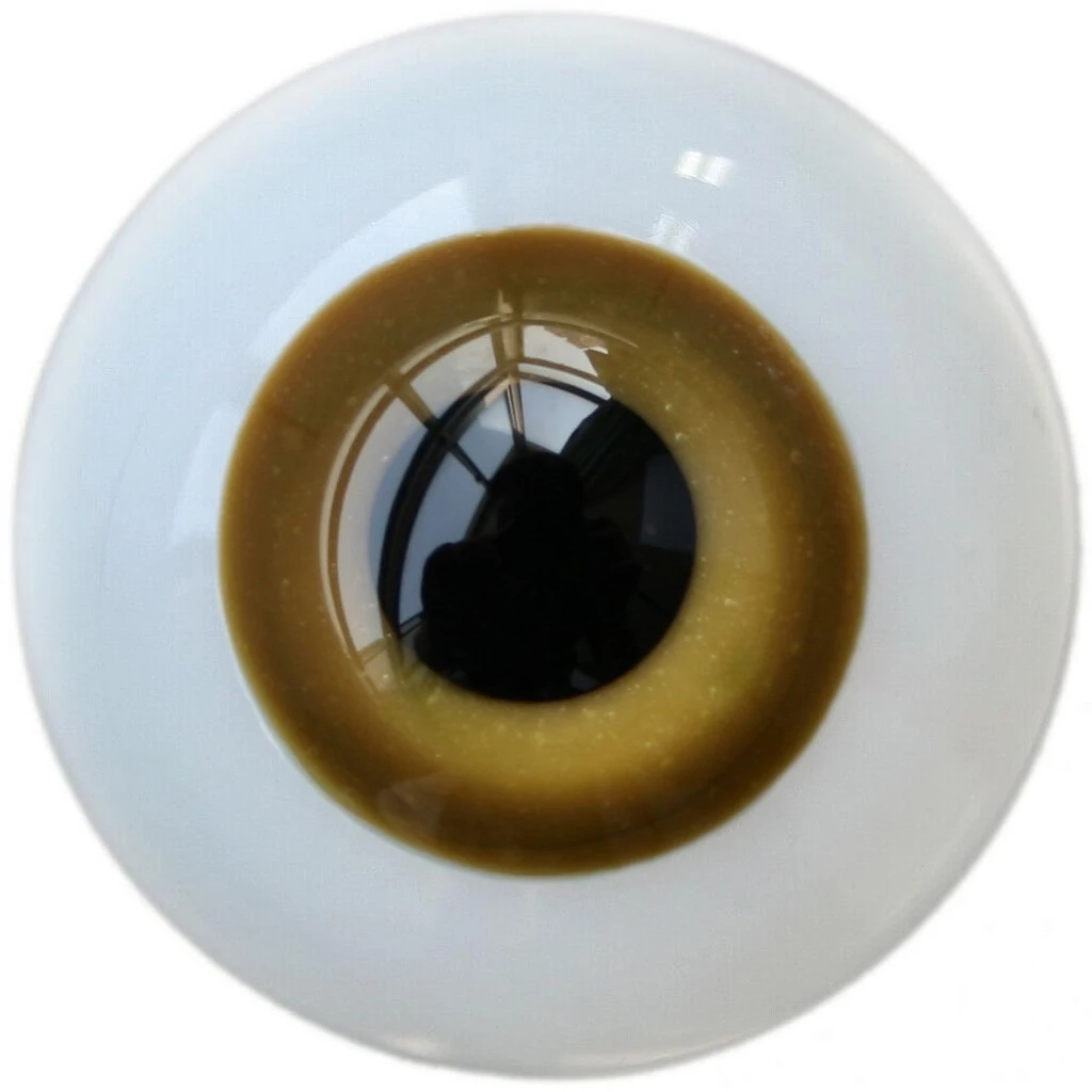 [wamami] 6mm 8mm 10mm 12mm 14mm 16mm 18mm 20mm 22mm 24mm Brown Glass Eyes Eyeball BJD Doll Dollfie Reborn Making Crafts