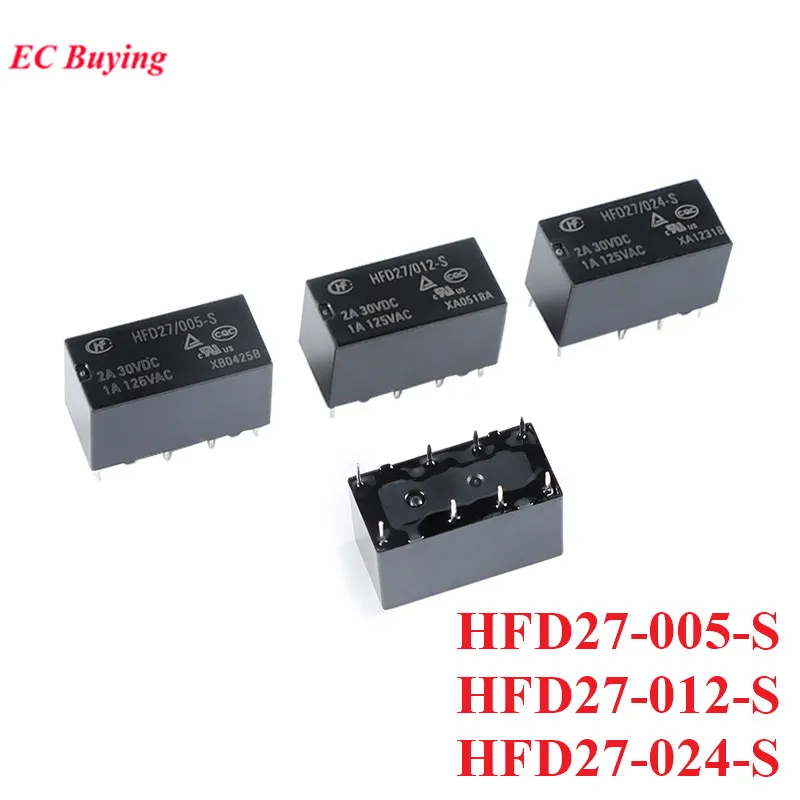 5Pcs Mini Relay HFD… - image