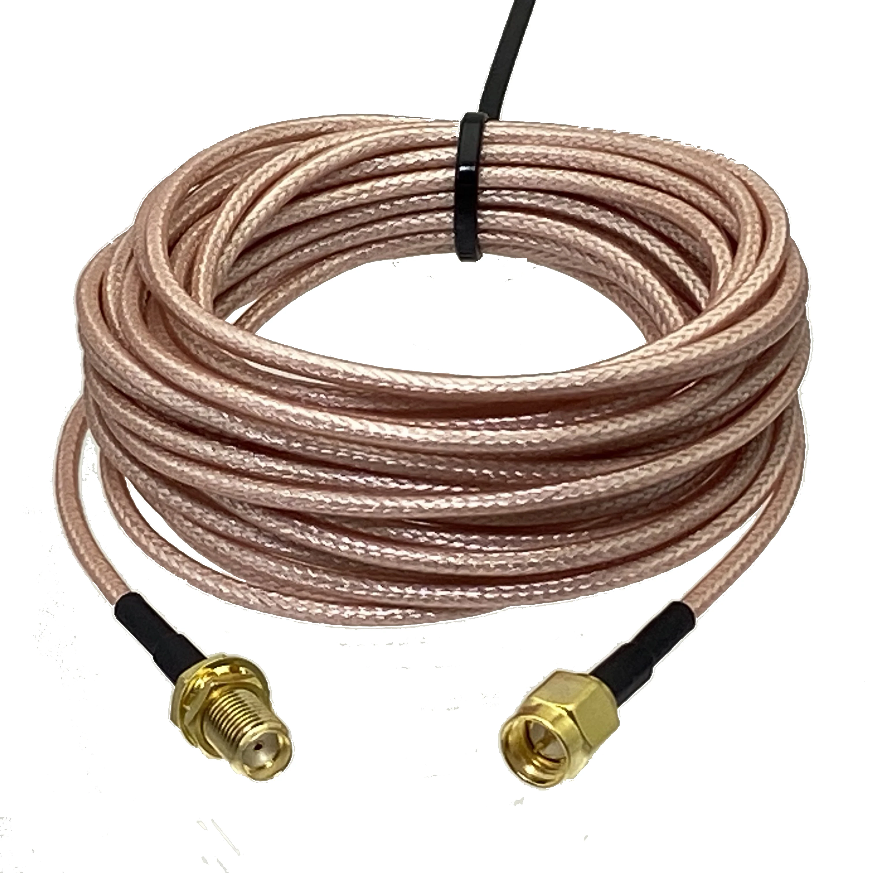 1Pcs RG316 SMA Male Plug to SMA Female Jack Bulkhead Connector RF Coaxial Jumper Pigtail Cable For Radio Antenna 4inch~20M