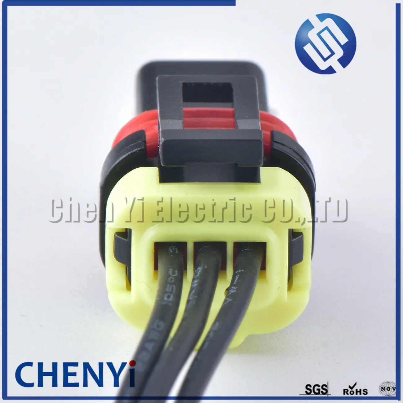 3 Pin Auto Connector Headlight Cable Socket Light Height Adjustment Motor Plug Wire harness Pigtail For Hyundai Kia 1-936527-2