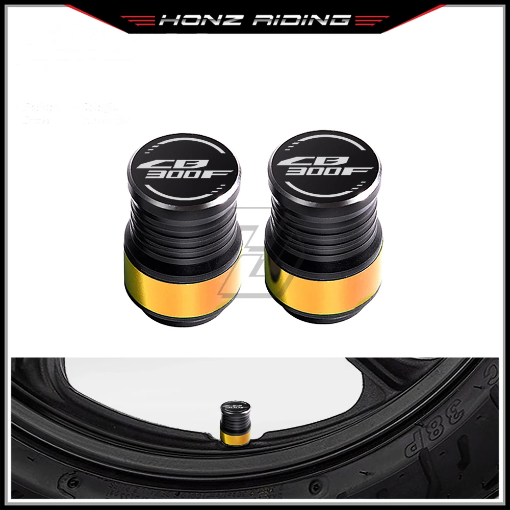 For Honda CB300F CB 300F All Year Motorcycle Accessories Wheel Tire Valve Caps