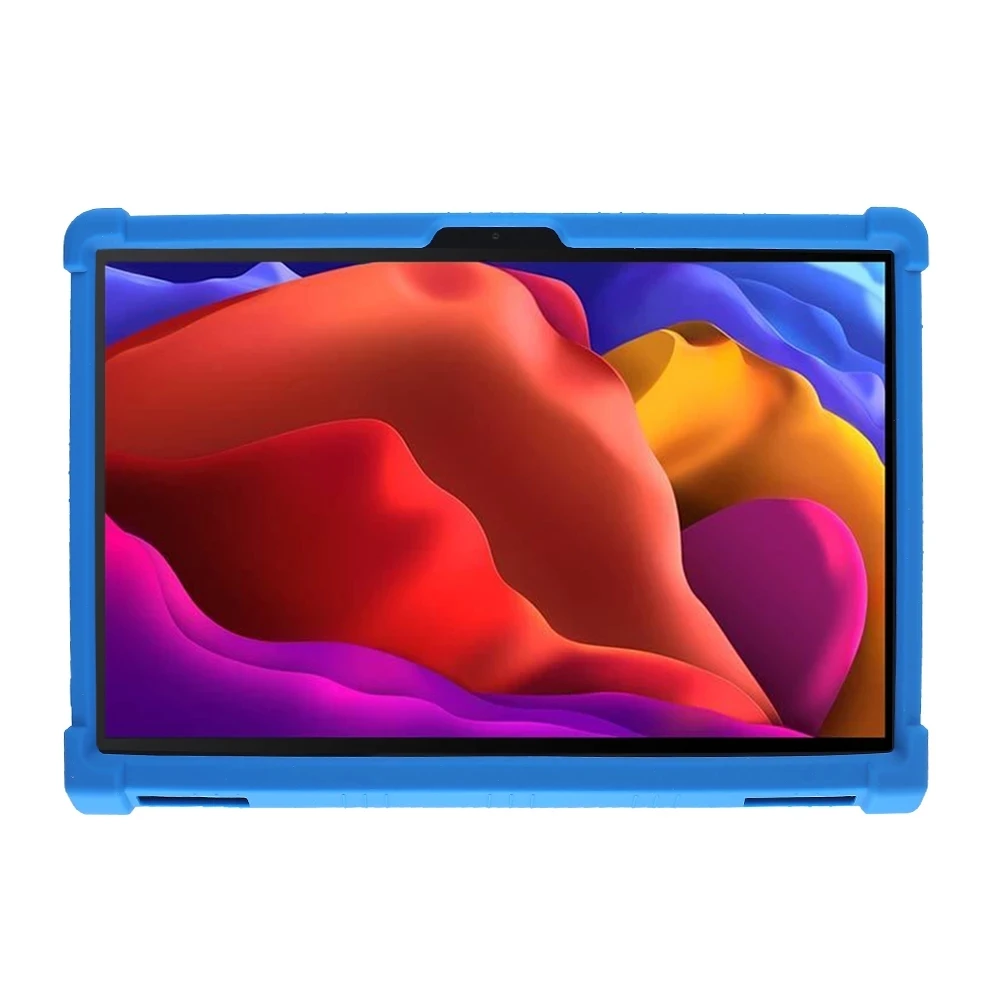 Para caso à prova de choque para lenovo yoga almofada pro YT-K606F 13 polegada capa de silicone escudo à prova choque lavável suporte tablet caso