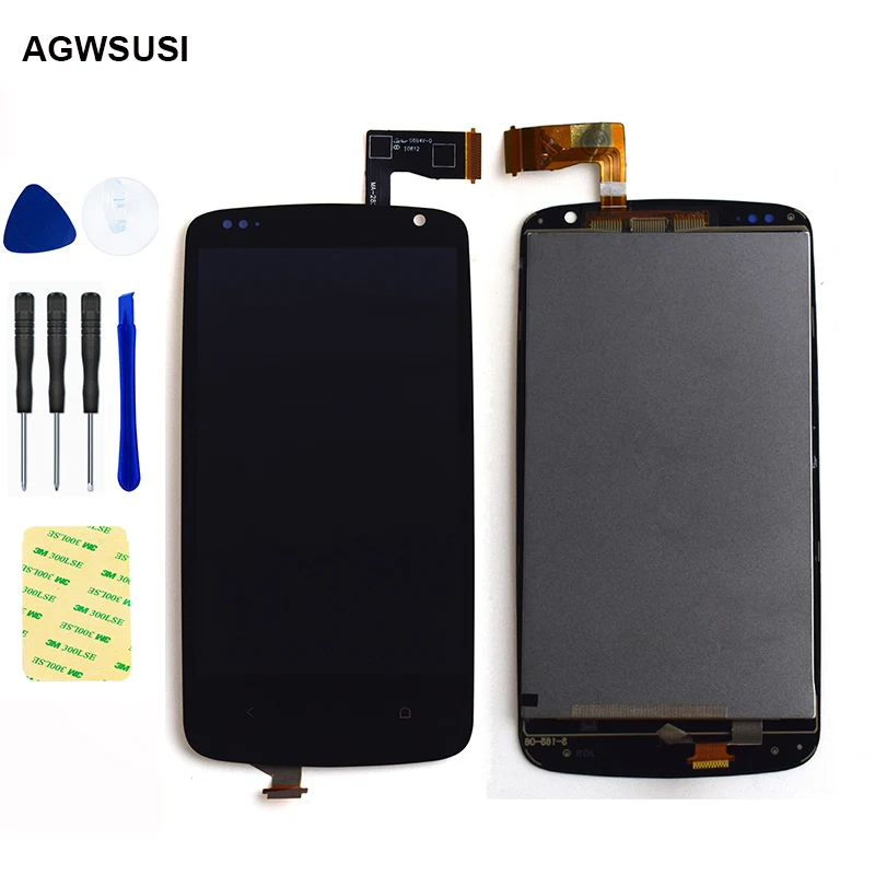 

For HTC Desire 500 LCD Display Screen Module Monitor + Touch Screen Digitizer Sensor Panel Glass Assembly