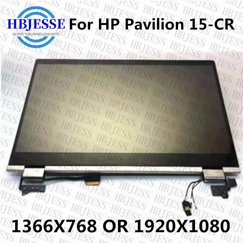 15.6 inch lcd replace For HP Pavilion 15-CR0002LA 15-CR L20826-001 Original Full HD LCD LED Touch Screen Complete Assembly