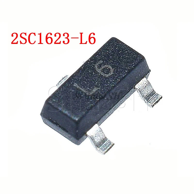 100PCS 2SC1623-L6 L6 SOT-23 2SC1623 SOT23-3 NPN Epitaxial Transistors New Original