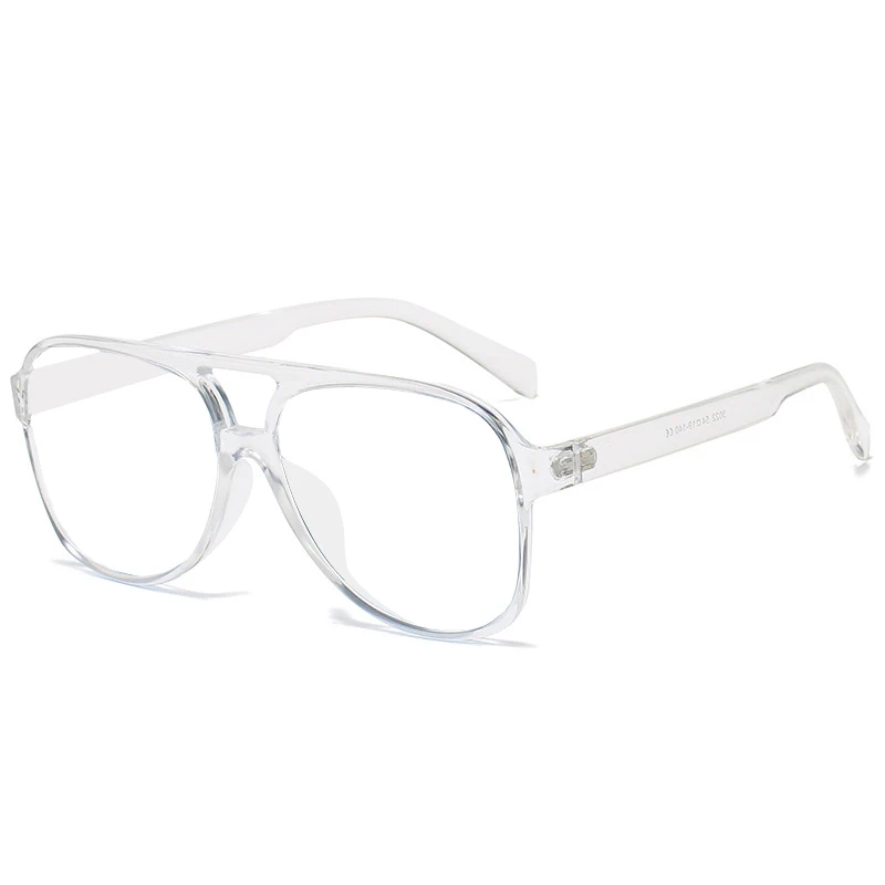 Marken designer Vintage übergroße Pilot Lesebrille Frauen Männer transparente verschreibung pflicht ige Brillen Presbyopie Brillen – Detail 10