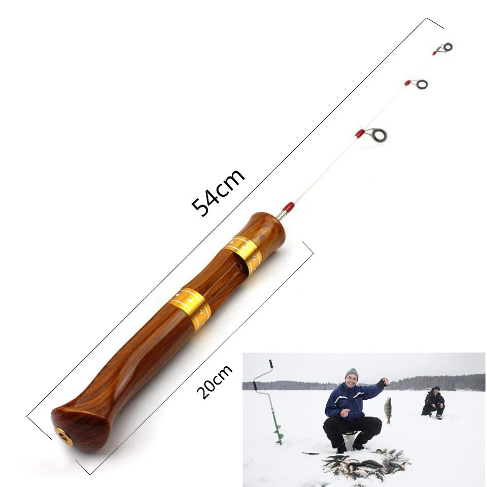 

NEW 54cm Fishing Rods Carbon Ice Fishing Rod Mini Fishing Pole Ultra-Light Fishing Tackle Lowest profit