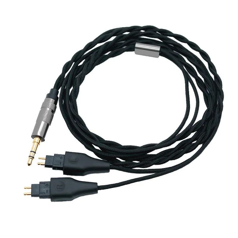 كابل سماعة الرأس 2.5 3.5 4.4 كابل التوازن لـ Sennheiser HD580 HD600 HD650 HD660s كابل الصوت 120 سنتيمتر 4.4/3.5/2.5 مللي متر التوصيل