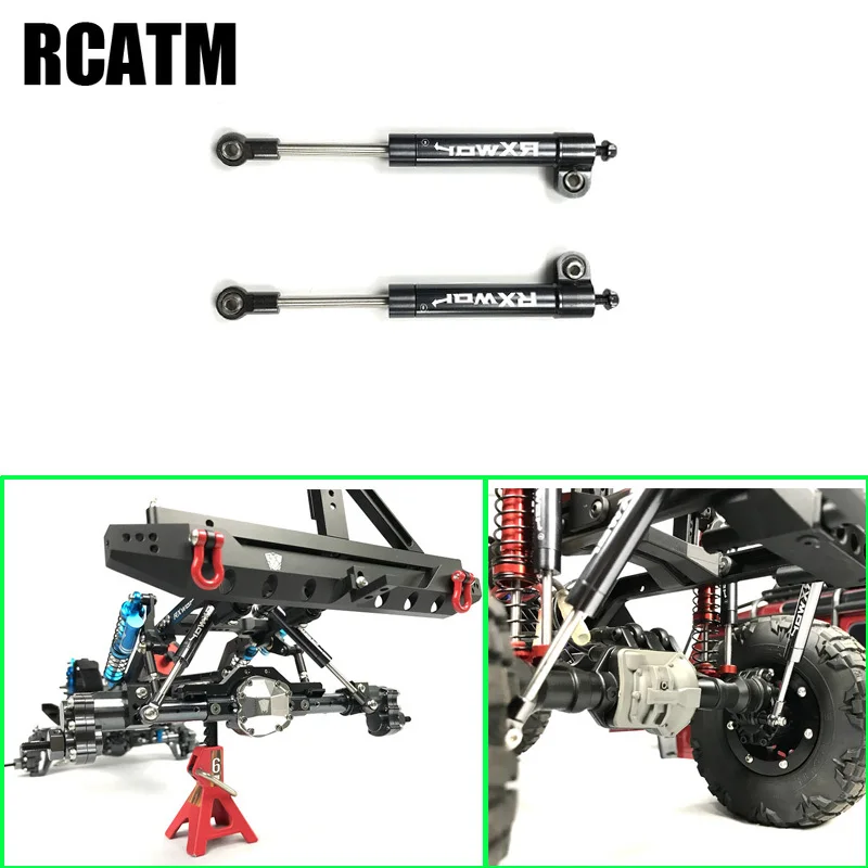 Aiuta la regolazione idraulica del barilotto ammortizzante a pressione negativa per TRX4 TRX6 AXIAL SCX10 1/10 RC Crawler Car DIY