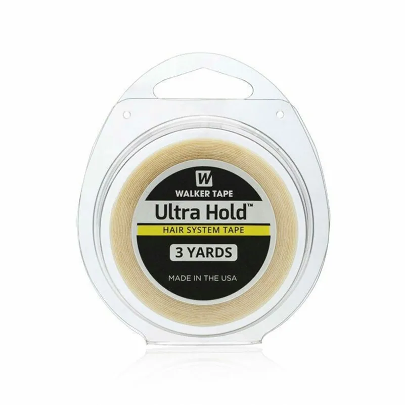 3Yards weißes Ultra Hold Perücken band doppelseitiges Klebeband für Haar verlängerung/Toupet/Spitze Perücken Klebeband