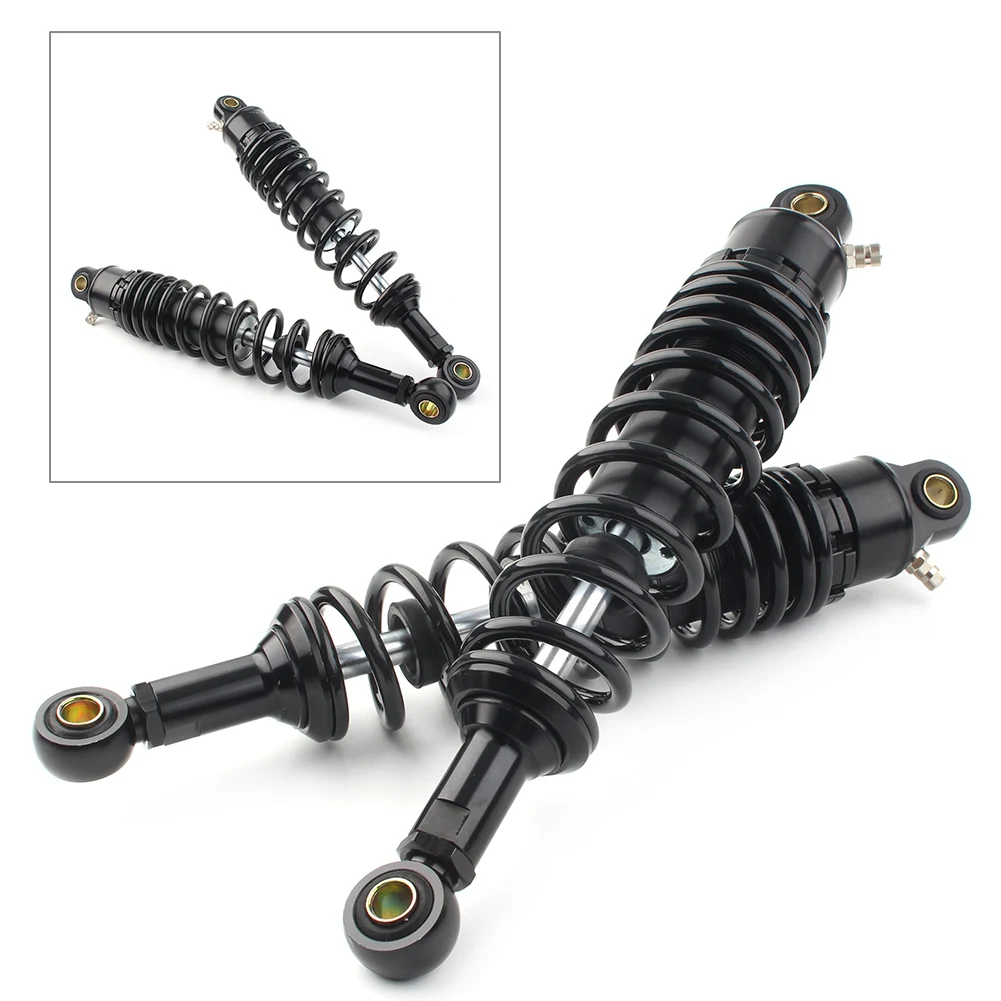 340mm Rear Suspension Rear Shock Absorber 2x for Yamaha Suzuki Kawasaki Universal Motorbike Accessories