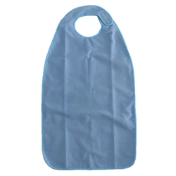 Large Terry Cloth Adult Waterproof Bib for Parkinson Hand  Clothing Protector 18x34 inch