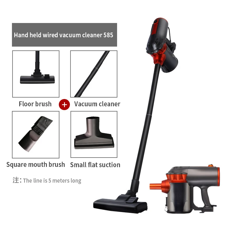 Household Vacuum Cleaner Power Suction High Speed Motor Air Duster Vertical  Vacuum Cleaner Handheld Sweeper Mopping Machine