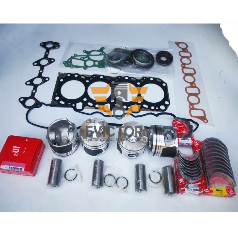 

2KD 2KD-FTV Overhaul Rebuild Kit For Toyota Hulix Piston Liner Gasket Bearing