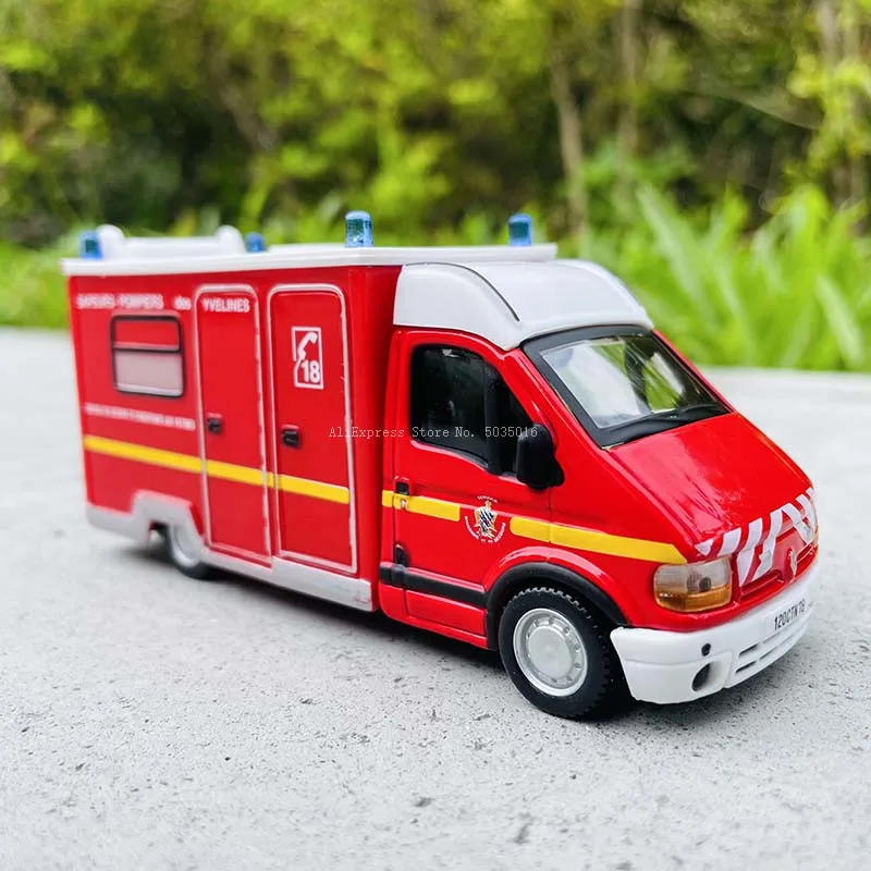 Bburago-子供用の金属製おもちゃの車,1:50のおもちゃ,子供用のワイヤーマスターファイアトラック,エンジニアリング車両,ボーイフレンドギフト,シミュレーション車