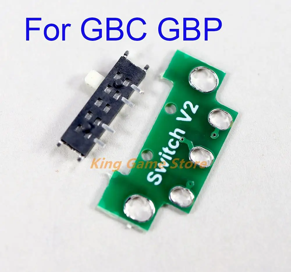 

30sets Replacement For GBA ON OFF New on off power switch Board for GBC/GBP game console repair FOR GBA SP Power Switch