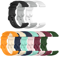 18MM 20MM 22MM Silicone Strap For Ticwatch Pro 2020/E2/S2 Smart Watch Bands Replaceable Straps For TicWatch E Tic Watch 2 C2 Pro