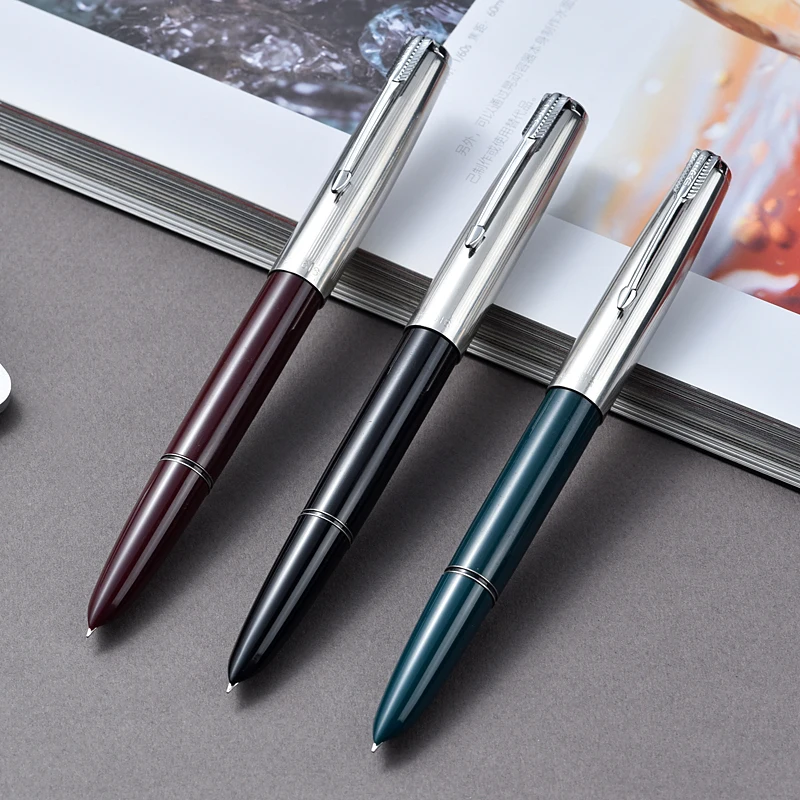 Hero 616 3 pcs series fine fountain pen Medium black red green