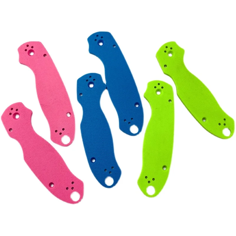 1 زوج G10 شفرة مقبض التصحيح ل C223 العنكبوت سكين الفقرة 3 التصحيح المواد DIY بها بنفسك اكسسوارات