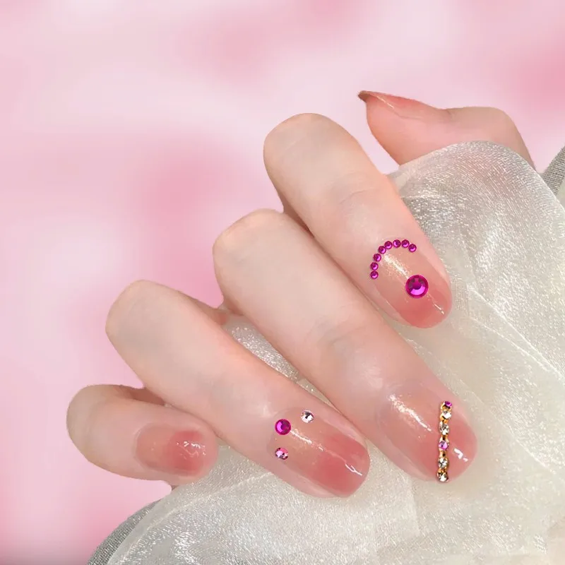 QIAO SS6-SS30 Glitzernde violette Kristall-Strasssteine, flache Rückseite, Strass-Nageldiamanten, lose Glitzersteine zum Aufkleben für Bastelarbeiten – Detail 5