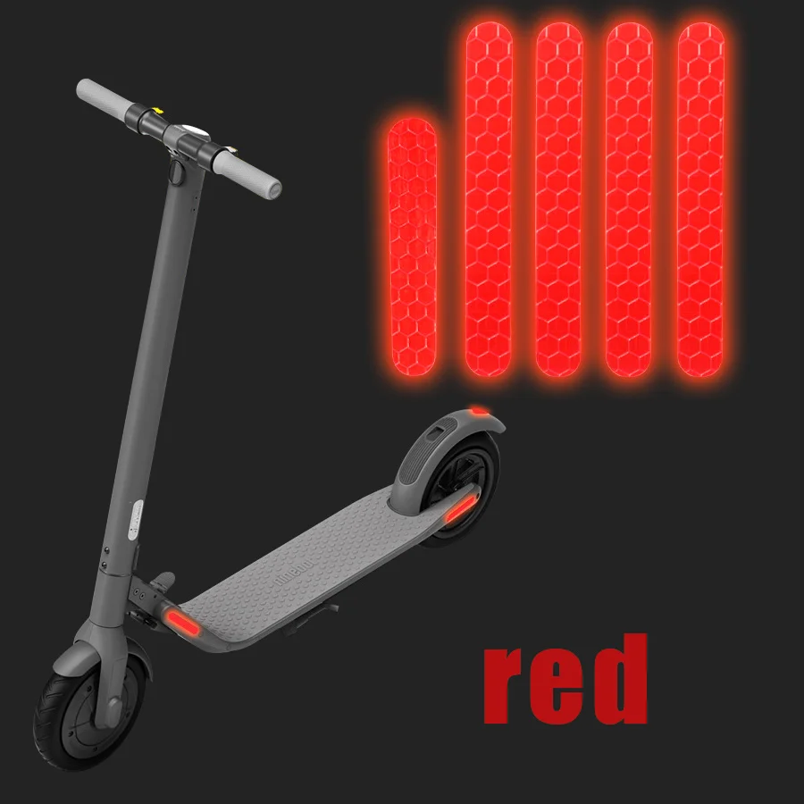 5pcs/set Reflective Stickers For Ninebot ES1 ES Series Electric Scooter Body Night Reflective PVC warning Sticker