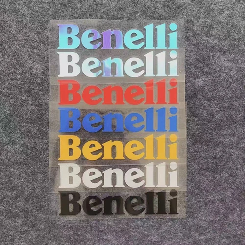 2 unids/set pegatina de reacondicionamiento de motocicleta tanque de combustible lateral decorativo reflectante calcomanías impermeables Piezas de motocicleta para Benelli