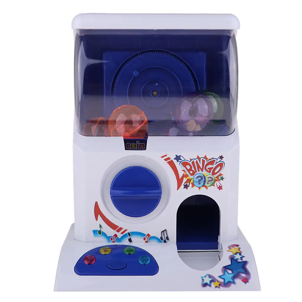 Casa vendendo jogo brinquedo gashapon máquina para crianças aniversário divertido presente