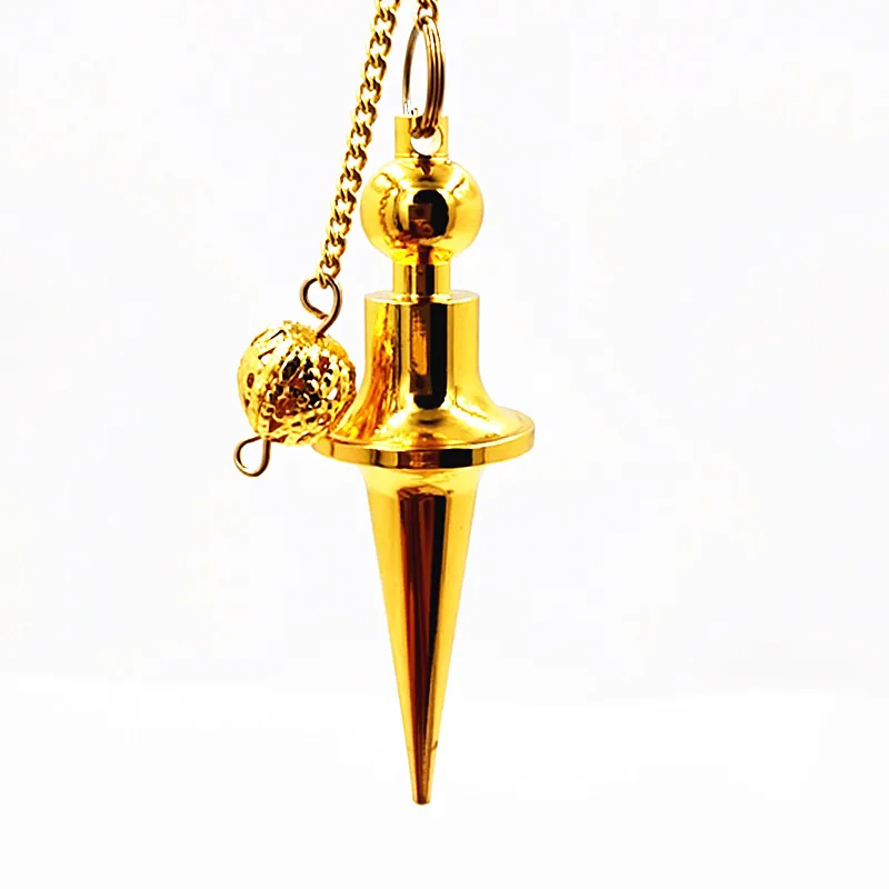 Copper Pendants Pendule Ddivination Energy Therap Pendulo Radiestesia Healing Pendulum for Dowsing