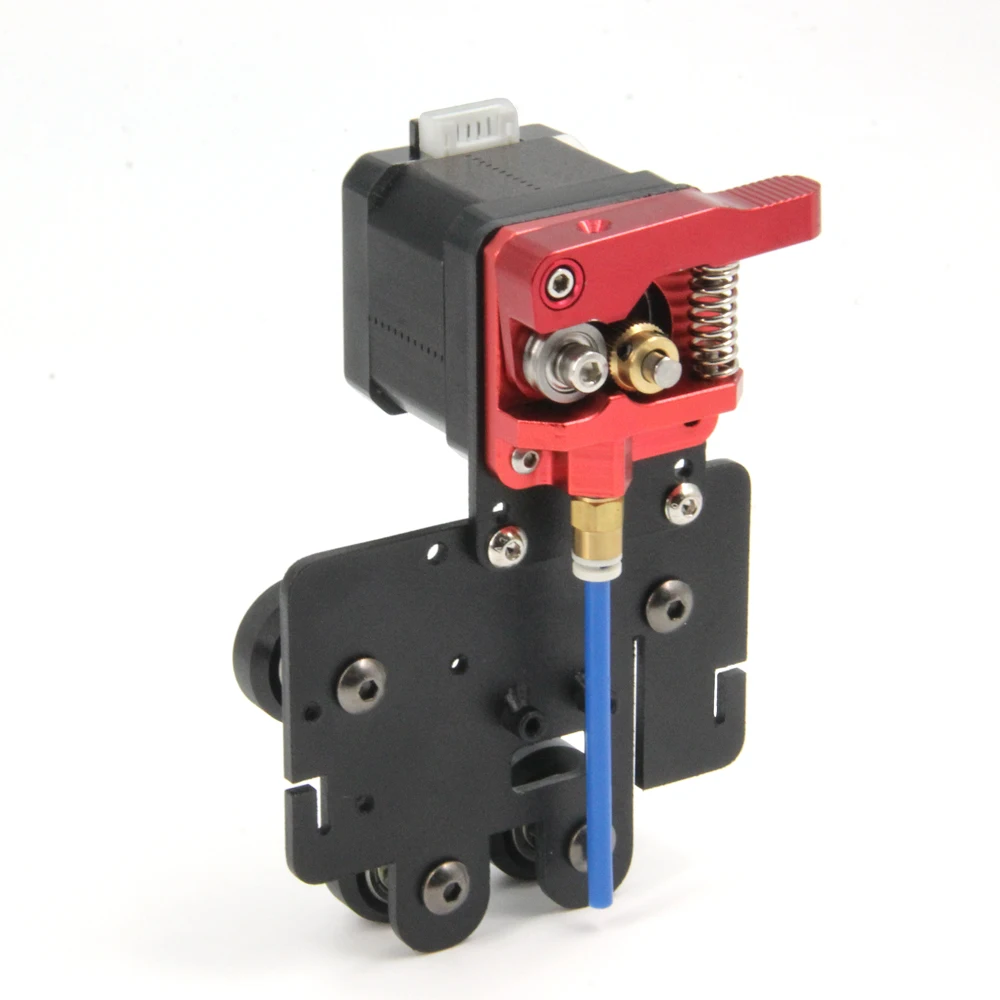 

Upgrade Single Gear Extruder with Pulleys Support Aluminum Plate with Stepper Motor Kit Easy Print Flexible Filament for Ender5