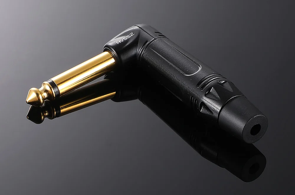 6,35/6,5 TS Mono TRS Stereo 2/3 Kern Schweißen Stecker Gitarre Kabel Musical Instrument Audio Mikrofon Kabel Gerade kopf Ellenbogen Stecker – Detail 35