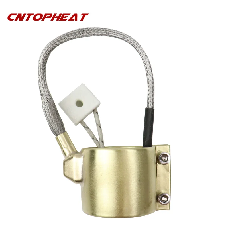 Aquecedor elétrico de barril de cobre com molde injetado, 42x40 220v, faixa aquecedora de barril