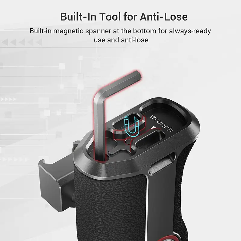 Punho Giratório SmallRig 360° NATO para Câmera DSLR Sony — foto 4