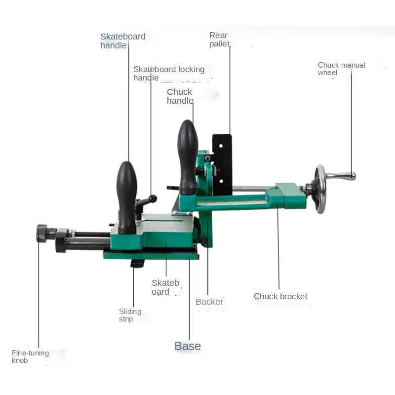 Machine à tenonner de bureau pour le travail de calcul, scie spéciale, appareil de tenonnage, outil de forage, nouveau, H7583