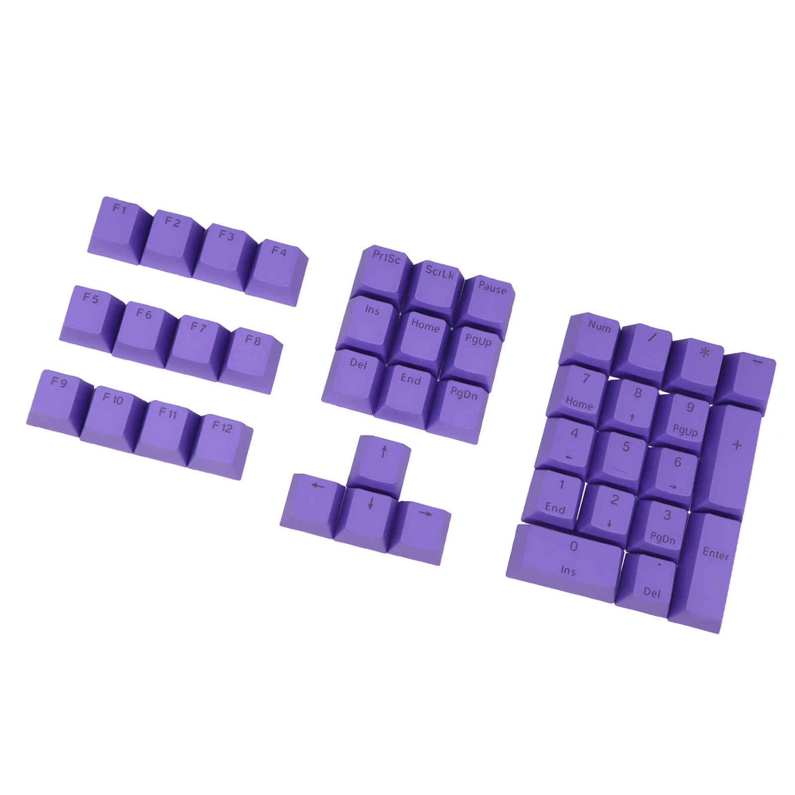 Diy pbt keycaps kit para cherry switch teclado mecânico, confortável