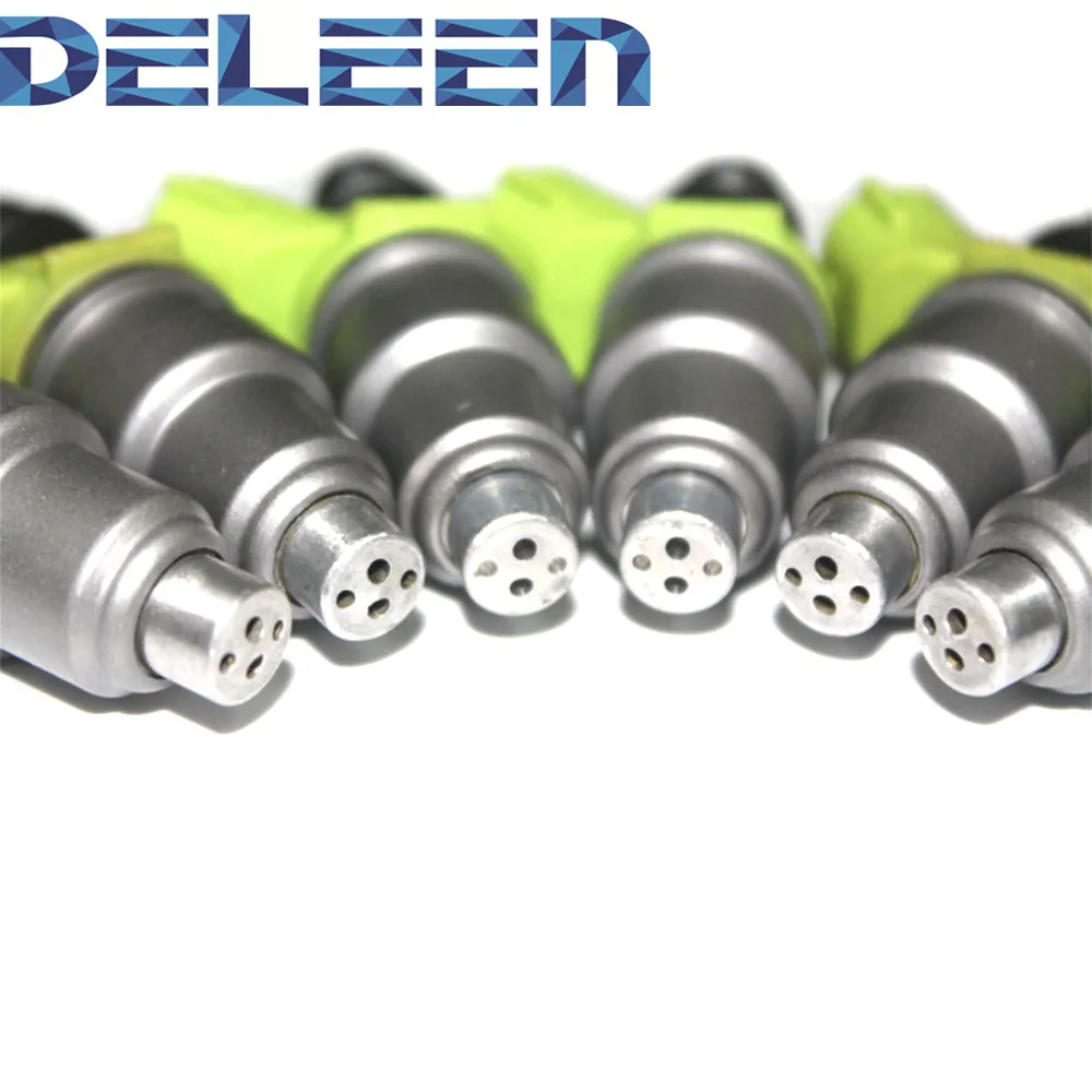 Deleen 6pcs For Toyota Cressida Supra 3.0L Fuel Injector 23250-70080 For 1989-1992  Car Accessories