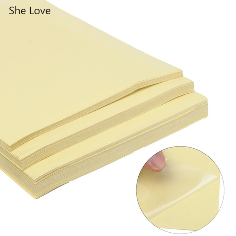 Chzimade 10Pcs/lot A4 Clear Transparent Self Adhesive Laser Printing Sticker Paper Sheet For Diy Laser Printer Crafts