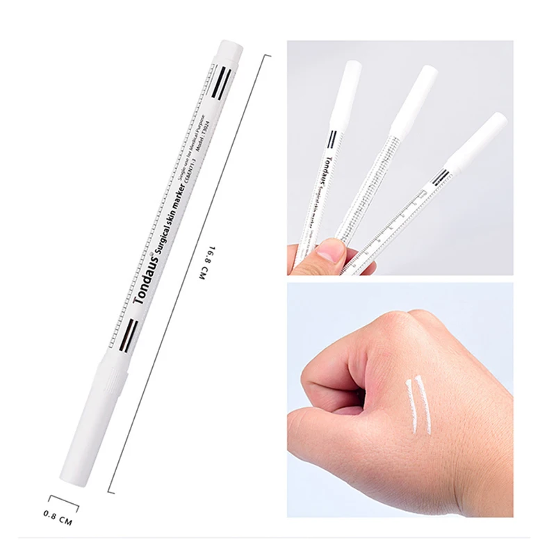 1/3 stücke Wasserdichte Augenbraue Tattoo Liefert Chirurgische Haut Marker Stift Beste Microblading Make-Up Liefert Werkzeug Radiergummi Haut Marker