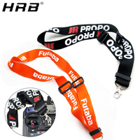 Adjustable Lanyard Strap RC Parts For JR PRO Propo Remote Controller Transmitter FPV For Futaba Orange Black Neck Belts 14cm Hot