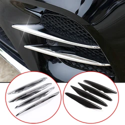 ABS Chrome Air intake grille Strips Trim Car Accessories For GLC Class X253 GLC260 GLC300 2017-2019 Car 4Pcs