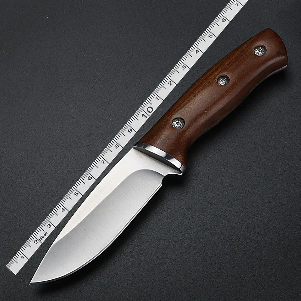 XUAN FENG field high hardness sharp tactical knife camping hunting short knife self-defense tactical  9CR18Mov knife