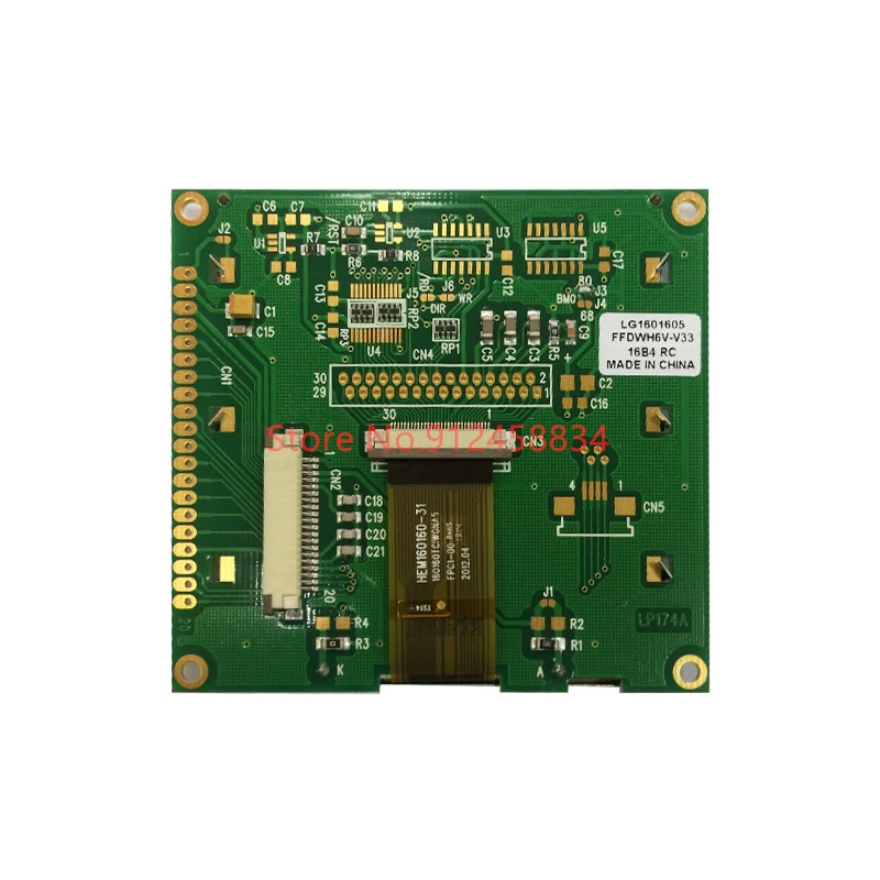 160160 COG Uc1698u VA size : 60x60mm Lcd Display Module