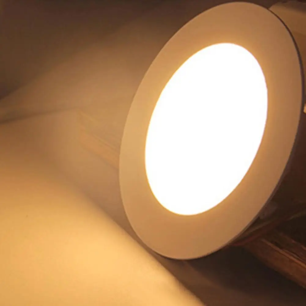 Lampu dengan HUB Adapter12V Tegangan Rendah Ultra Tipis Tersembunyi Mini LAMPU LED Downlight LED Display Lampu Lemari Dapur