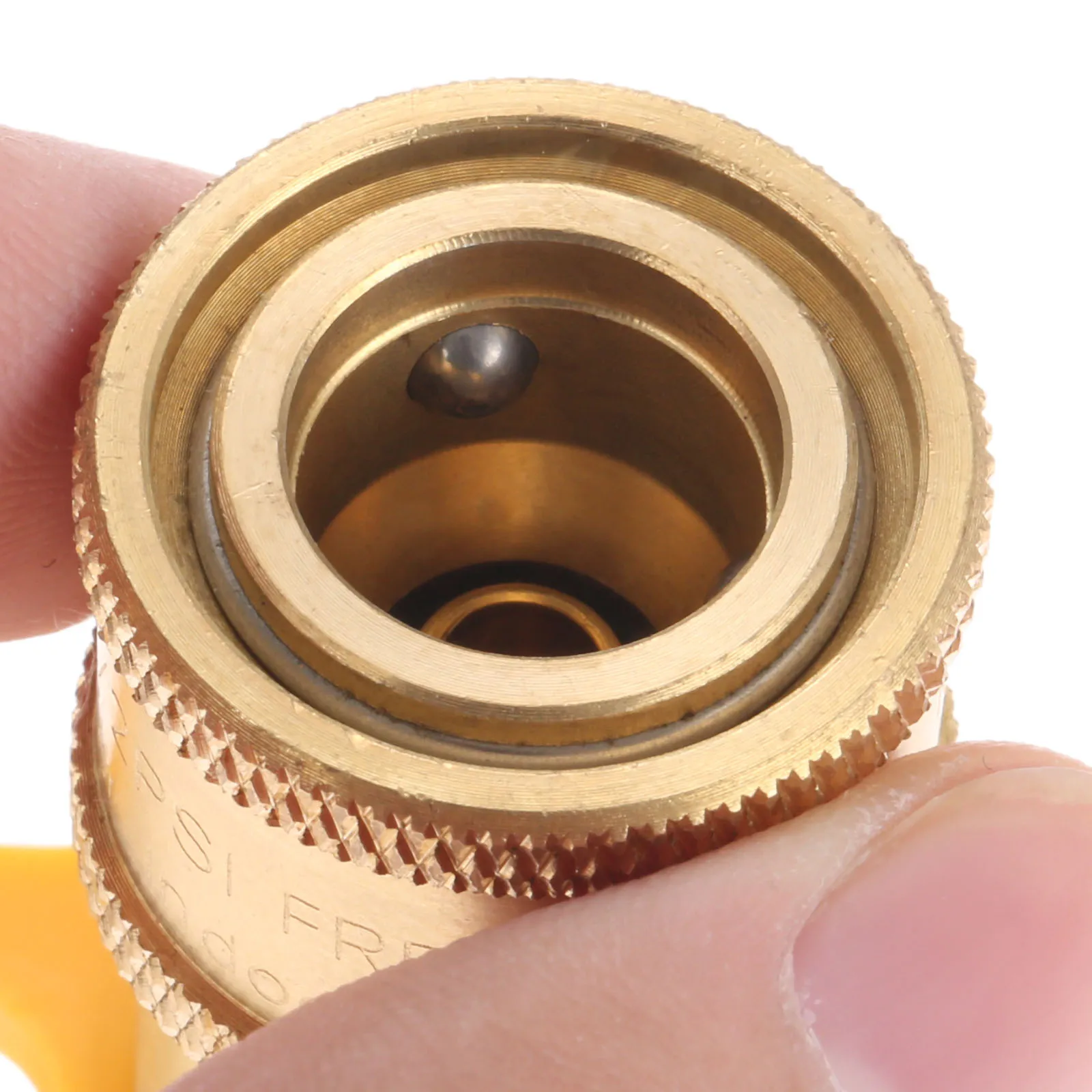 Adaptateur de bouteille de réservoir de Propane en laiton massif QCC1
